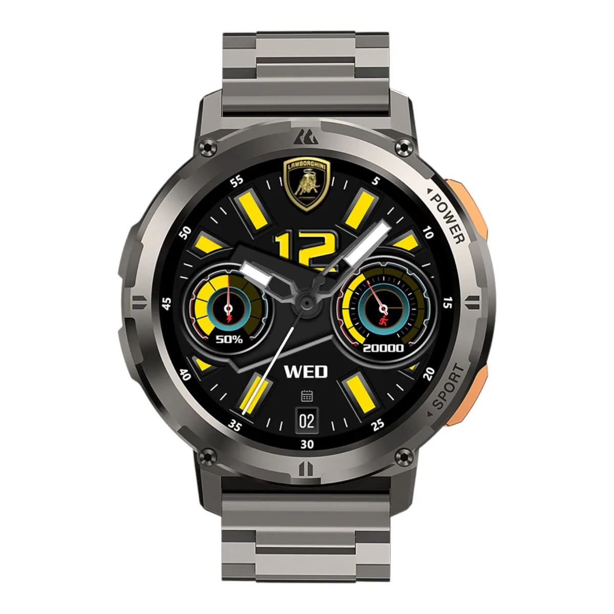 Smartwatch Lamborghini LLAMBO0007 Aventador Cerchio Metal Strap