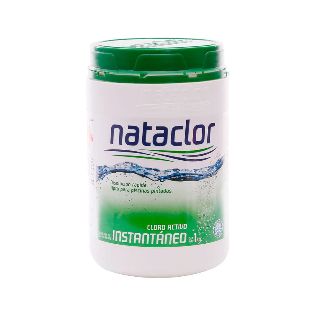 Cloro instantaneo Nataclor 1 kg.
