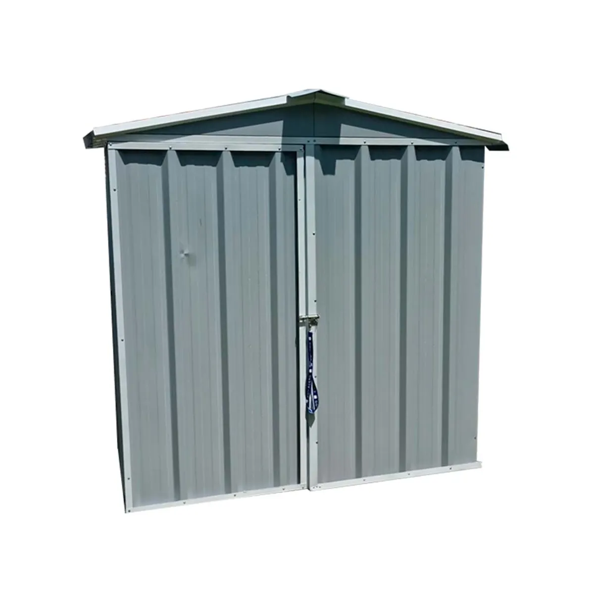 Armario Deposito Galpon de jardin Casi 2x1x2 Gris Don Acero