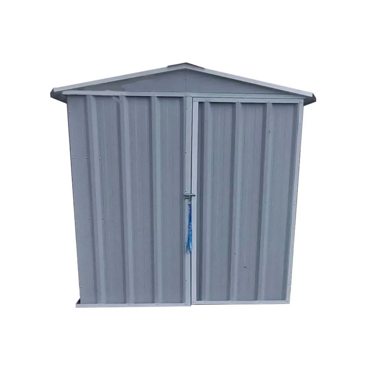 Armario Deposito Galpon de jardin Casi 2x2x2 Gris Don Acero