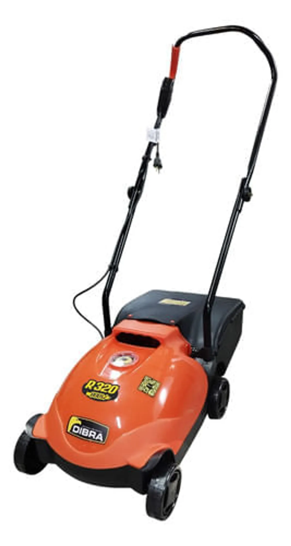 Cortadora De Césped Eléctrica 800w Dibra R320 Naranja Oscuro