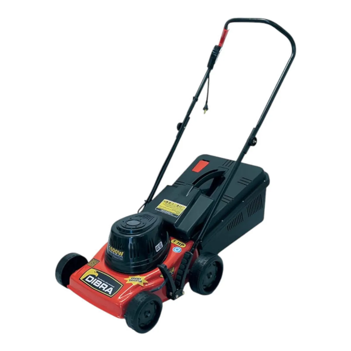 Cortadora de Césped Eléctrica 1600w Con Canasto Dibra R32GBE