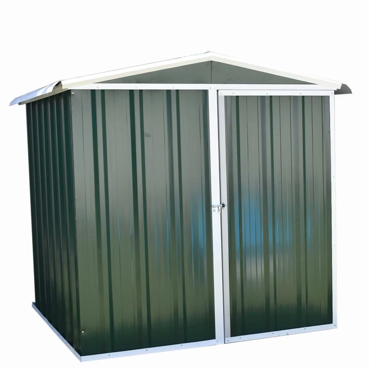 Armario Deposito  Galpon de jardin Casi 2x1x2 Verde Don Acero
