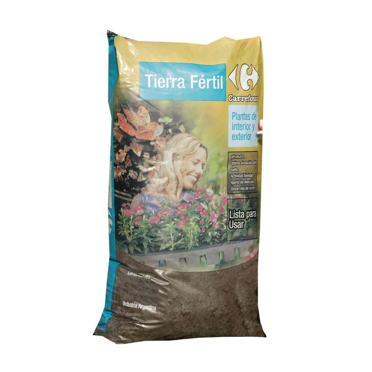 Tierra fértil Carrefour interior y exterior 40 l.