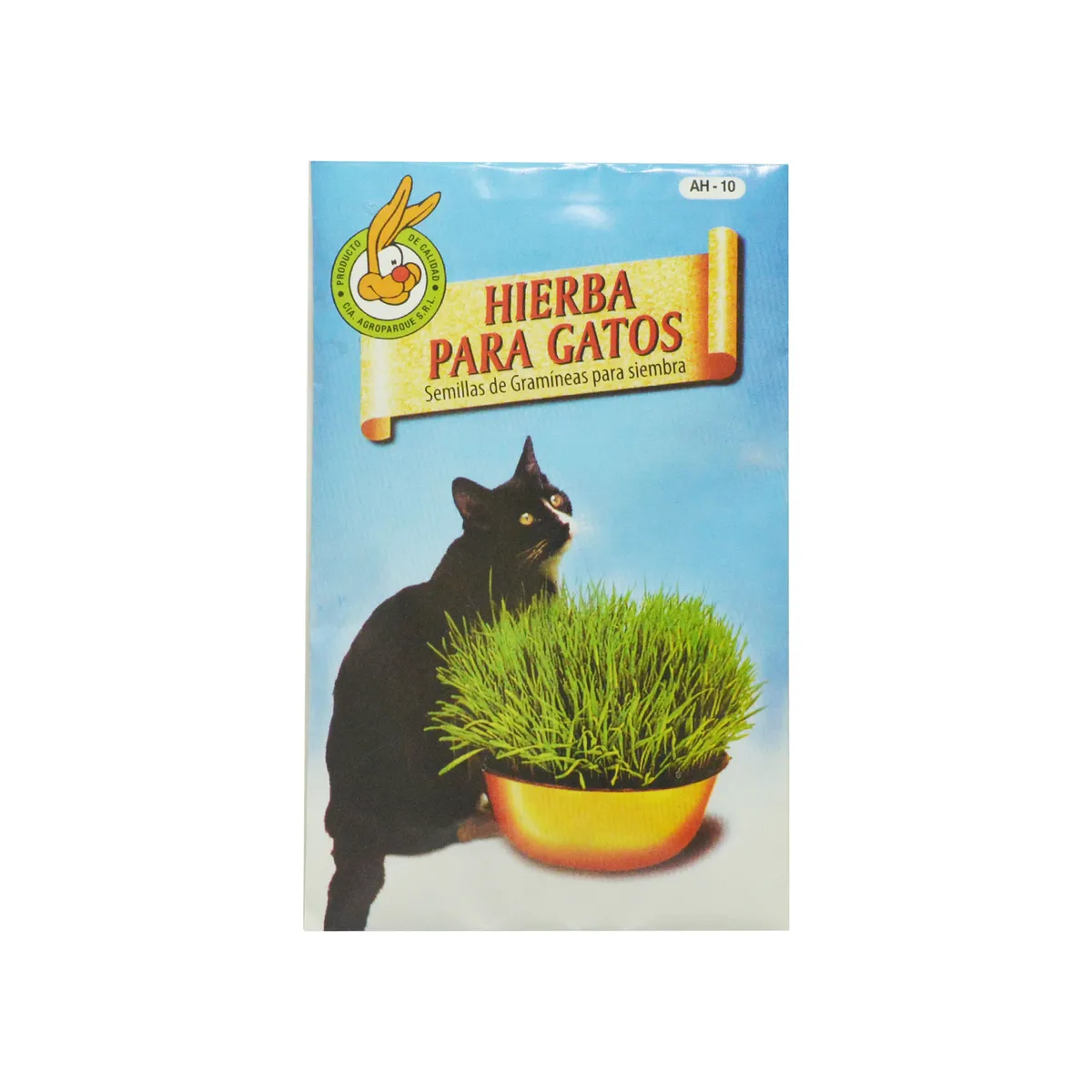 Semillas hierbas para gatos