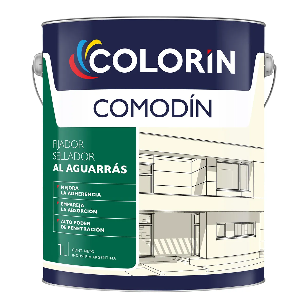 Sellador fijador al aguarrás Colorín comodín 1 l.