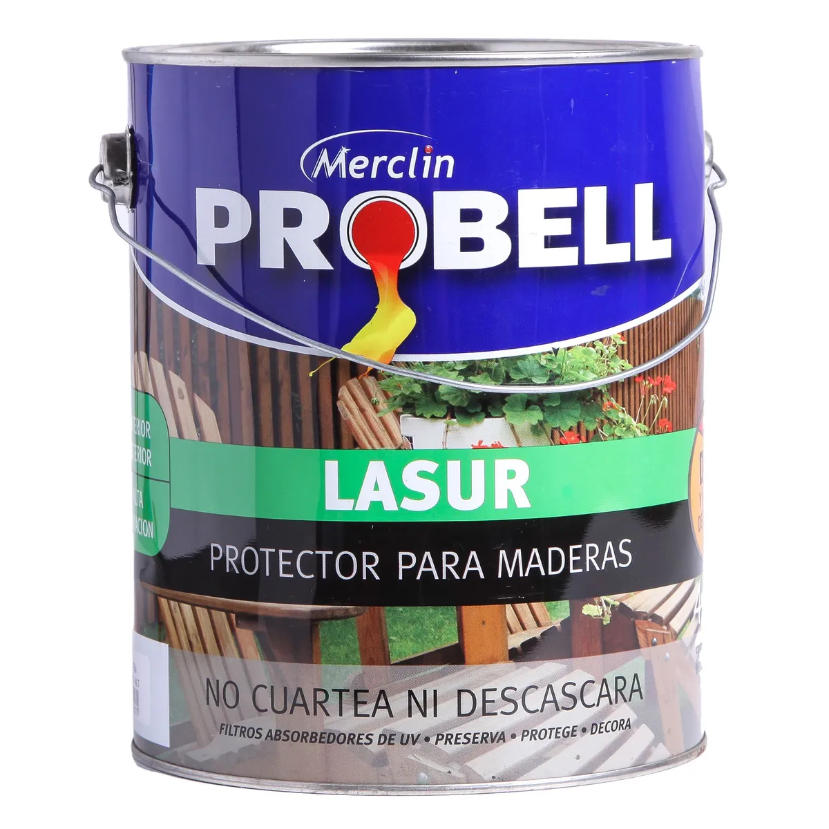 Lasur deck Merclin teka x 4 l.