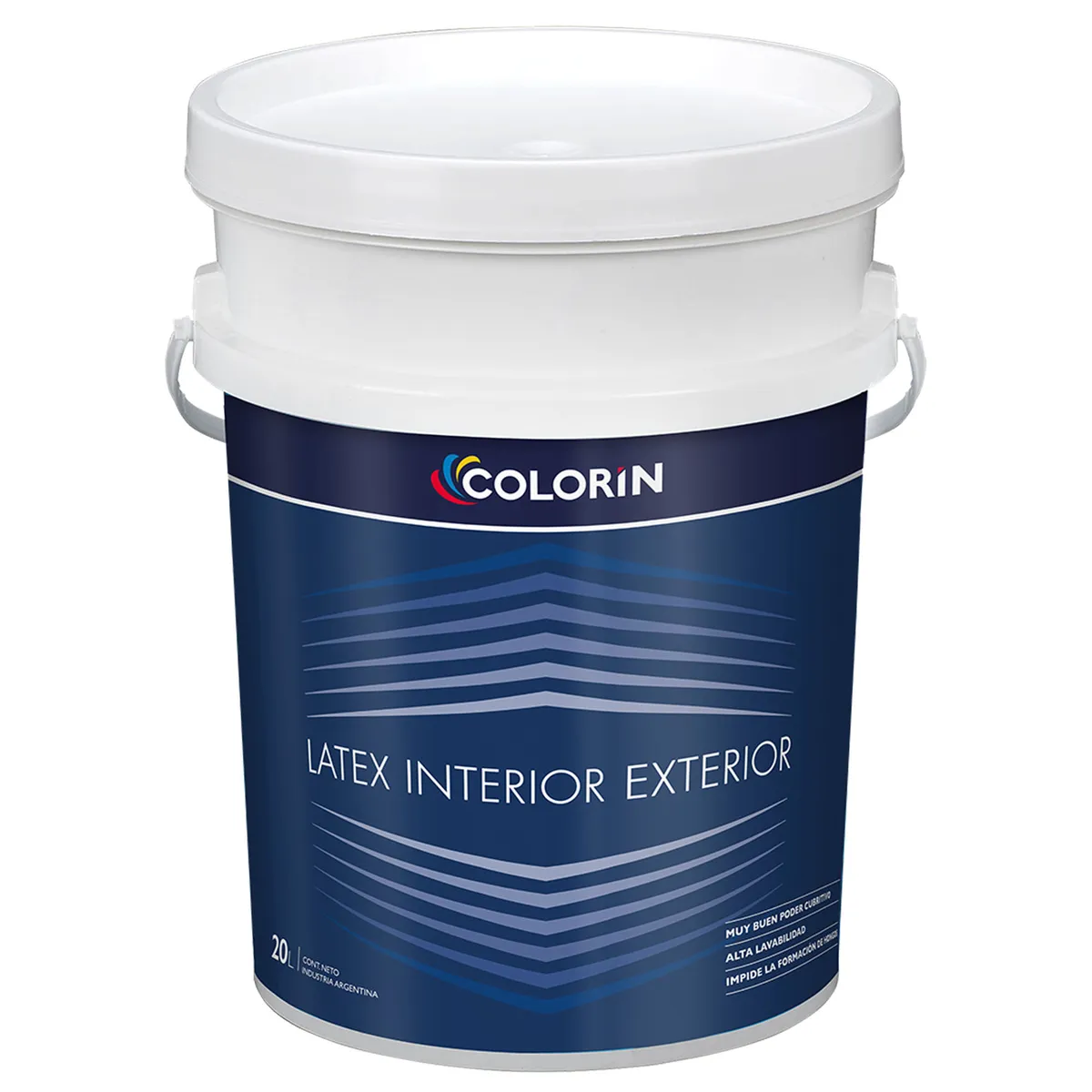 Látex interior/exterior Colorín blanco 20 l.