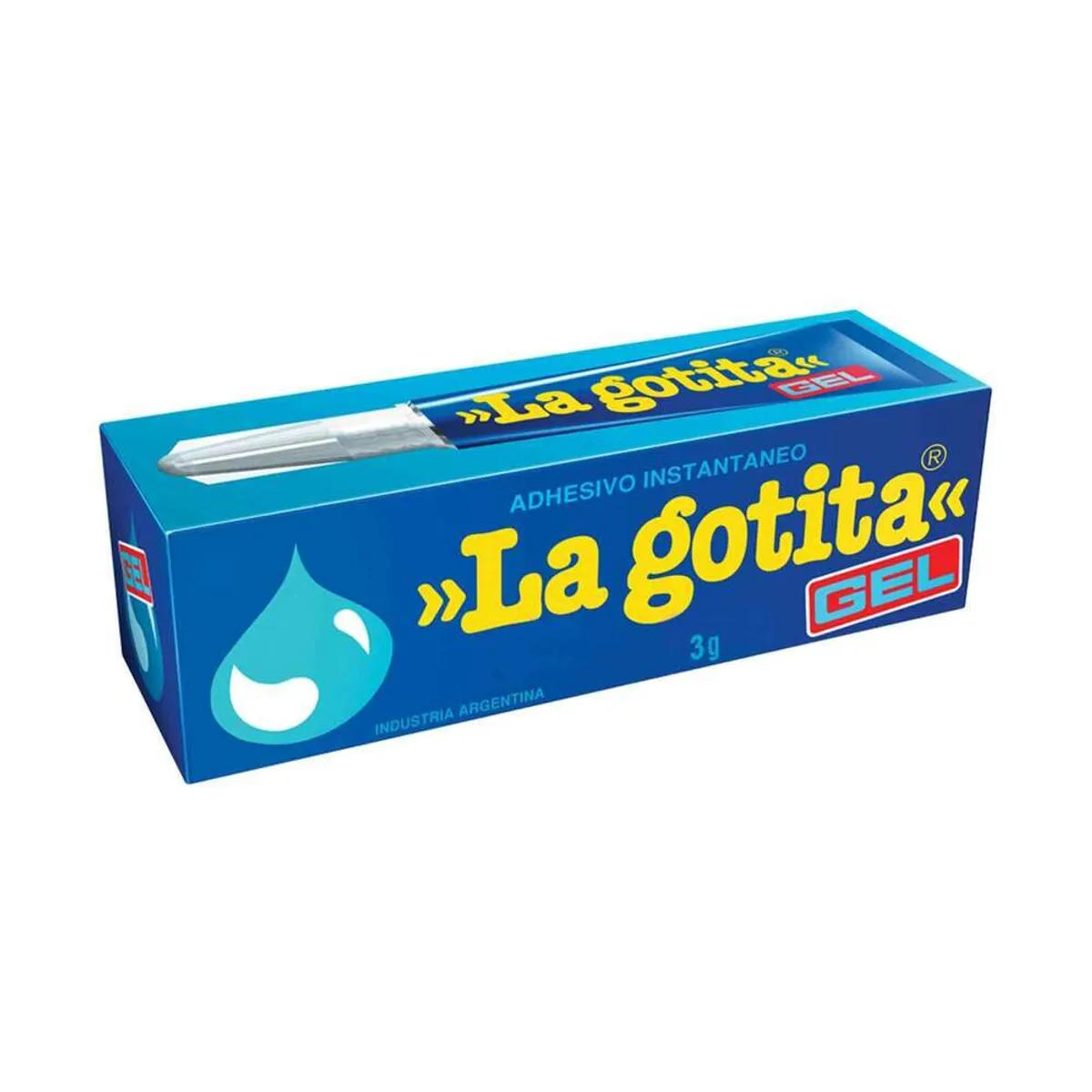 Adhesivo instantaneo gel La Gotita 3g.