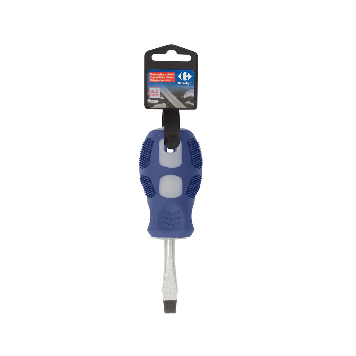 Destornillador Carrefour plano 6x38