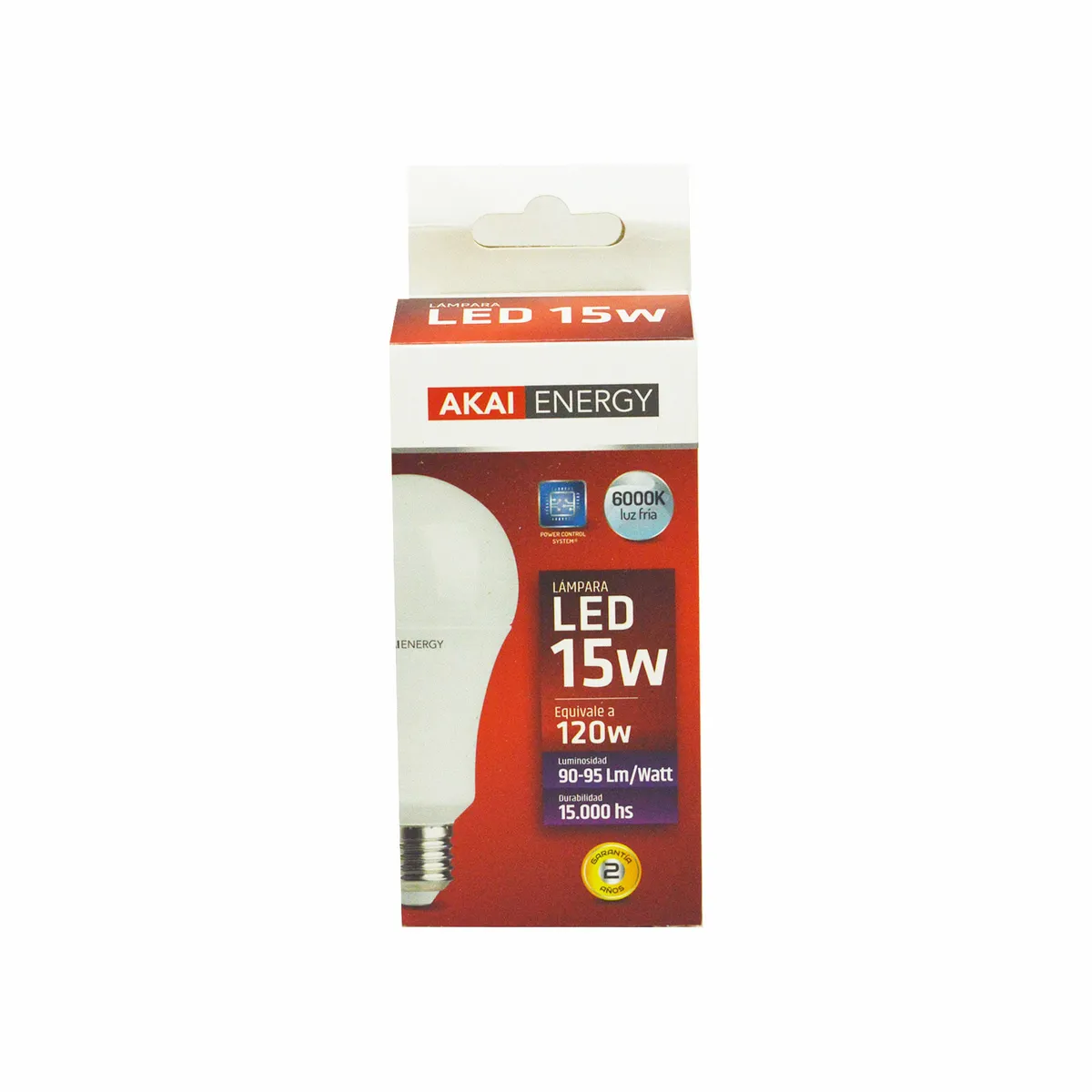 Lamparita led bulb 15w fria e27 Akai
