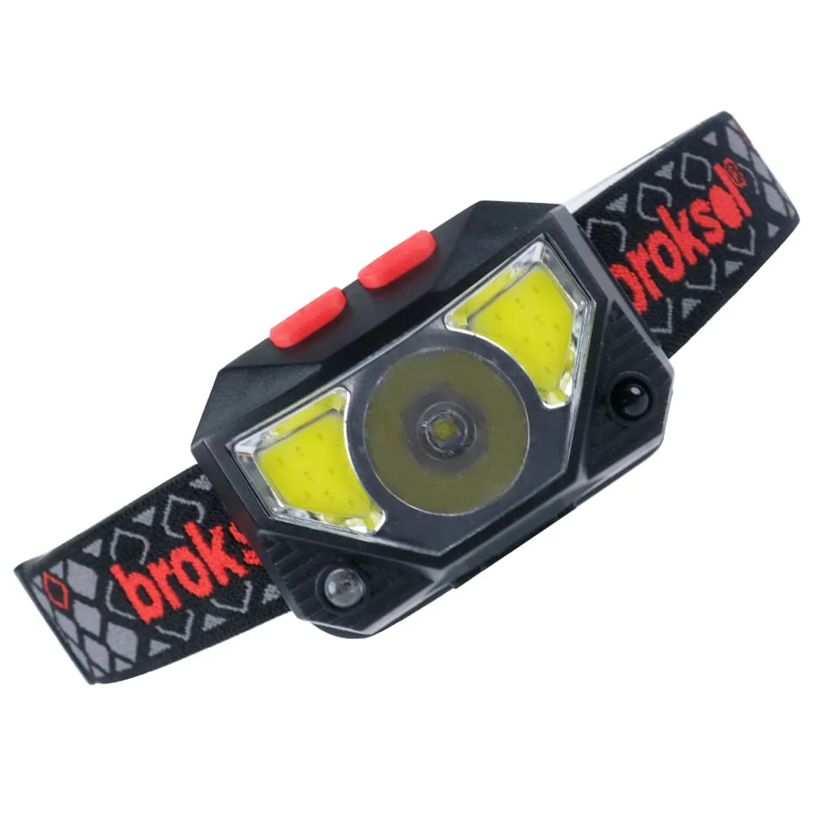 Linterna Minera Recargable Con Sensor Broksol