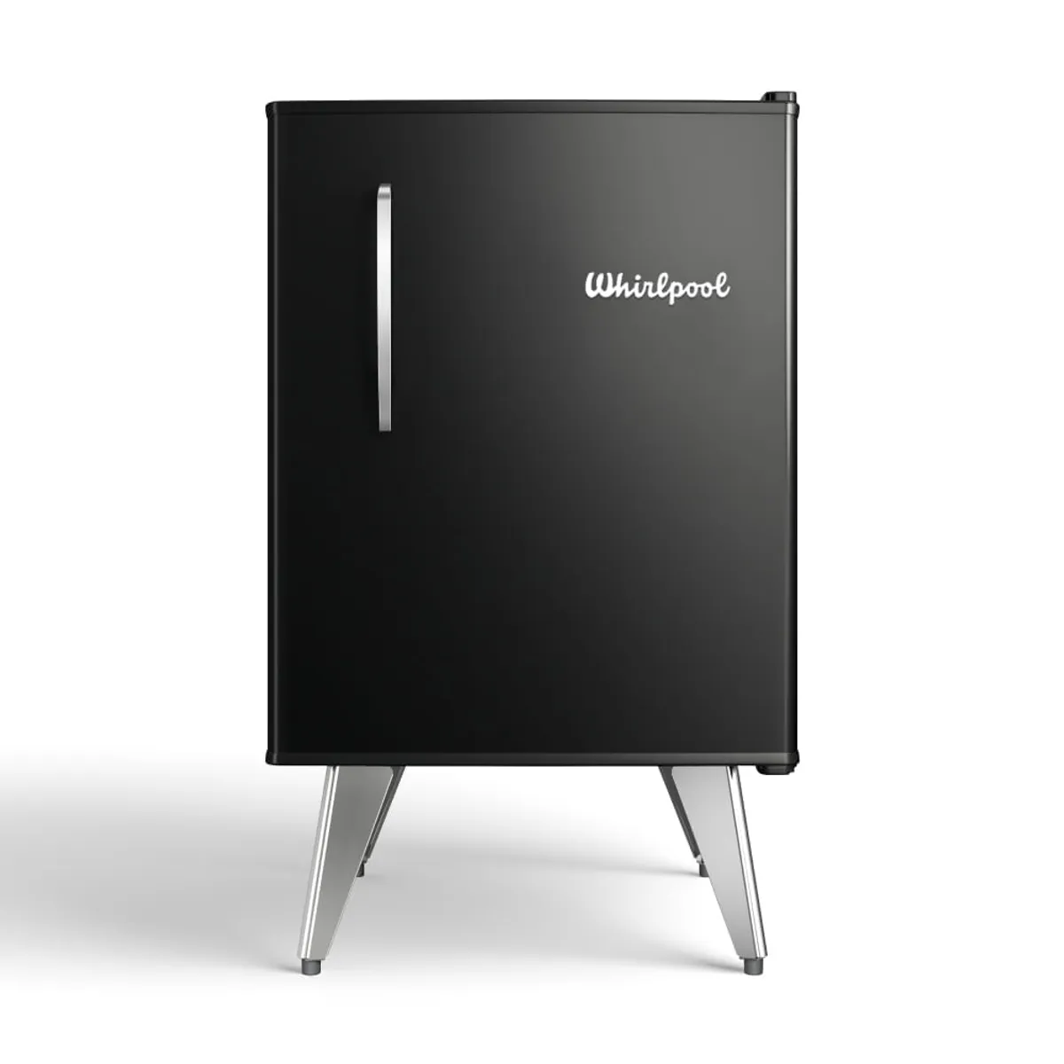 Heladera Compacta Whirlpool Retro Negra 76 Lts.