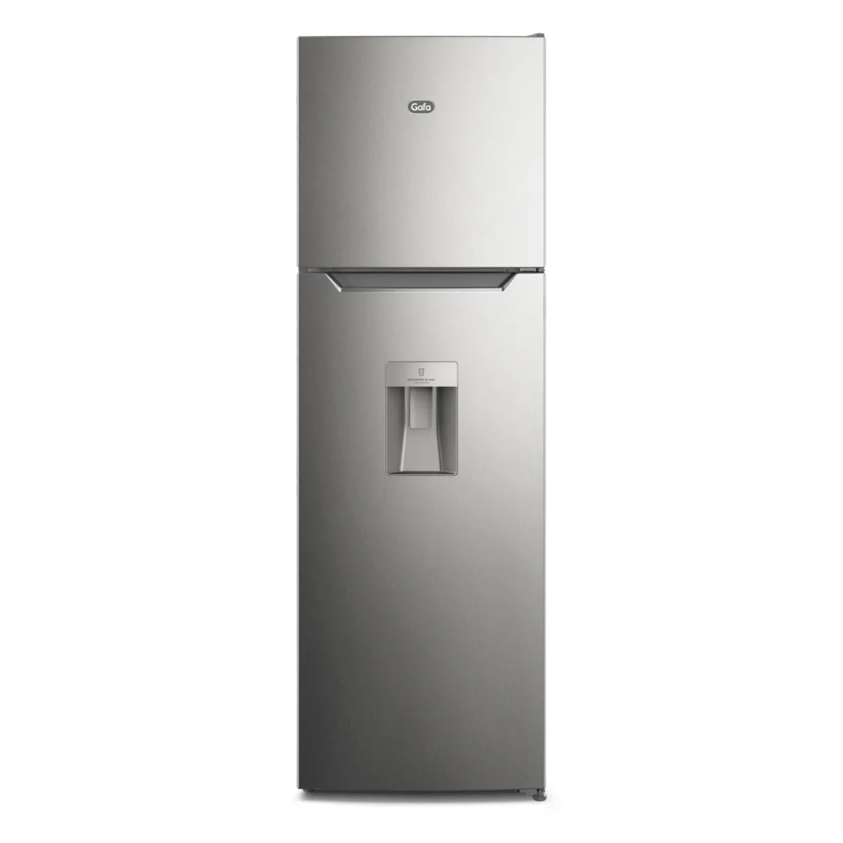 Heladera inv nf Gafa hgnw251p 260l plata