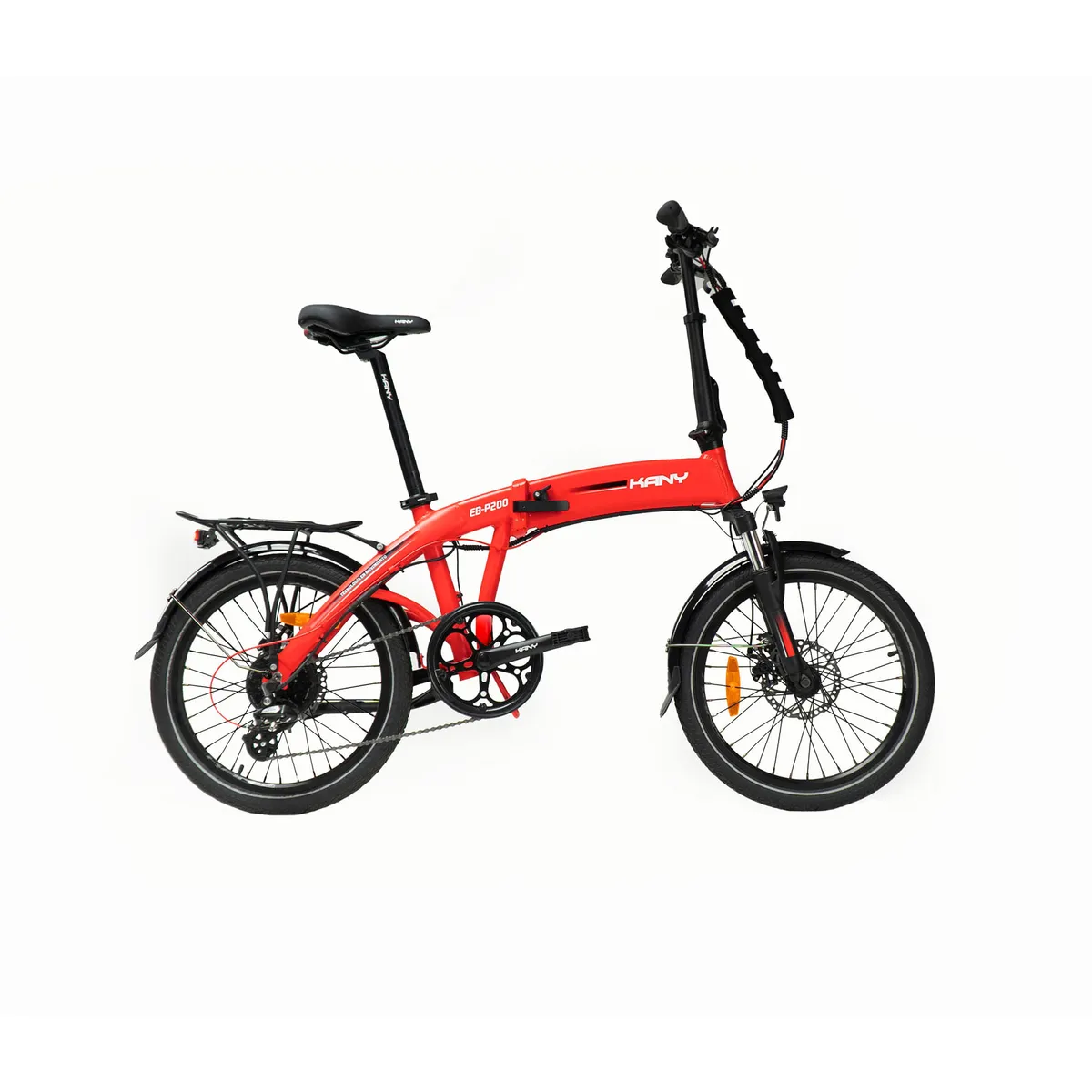 Bicicleta electrica Kany r20 250w mod 200p roja