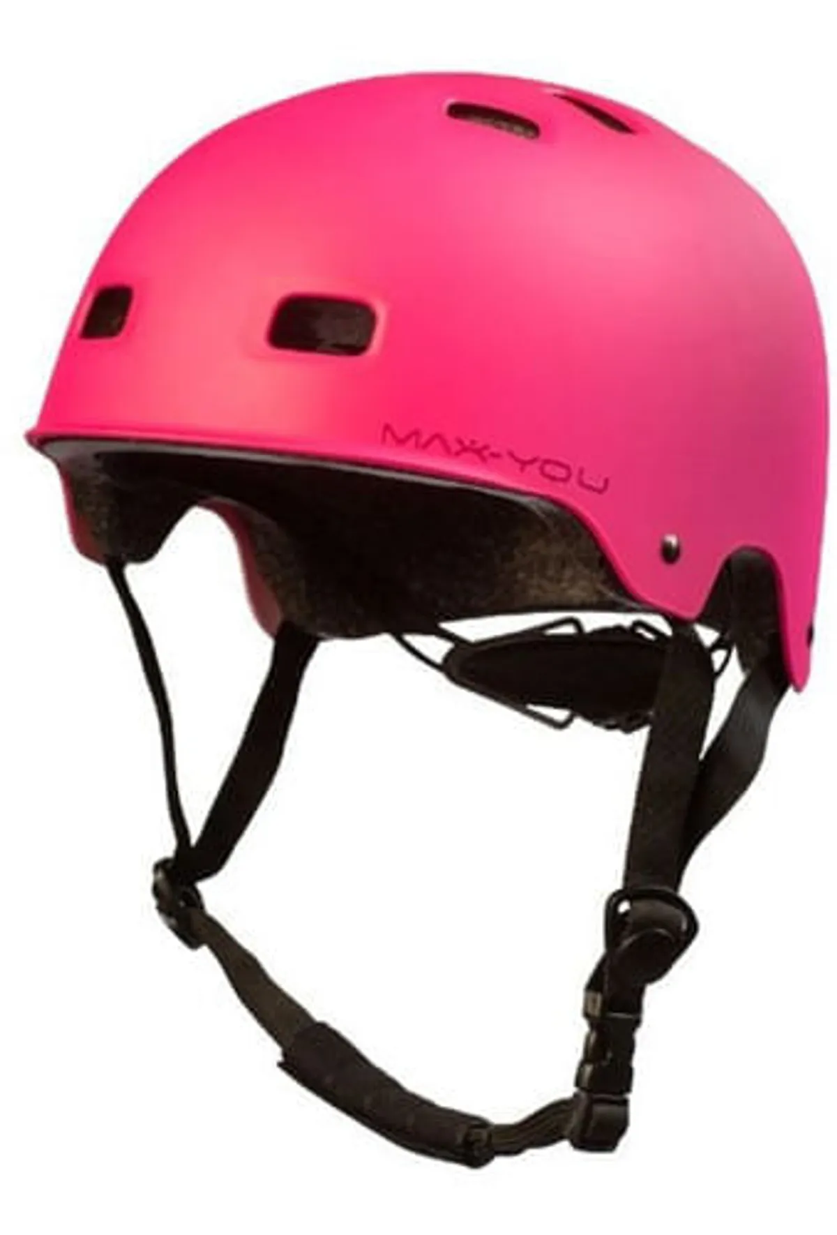 Casco Protector Max-you Vh62 Color Rosa Mate Talle Large