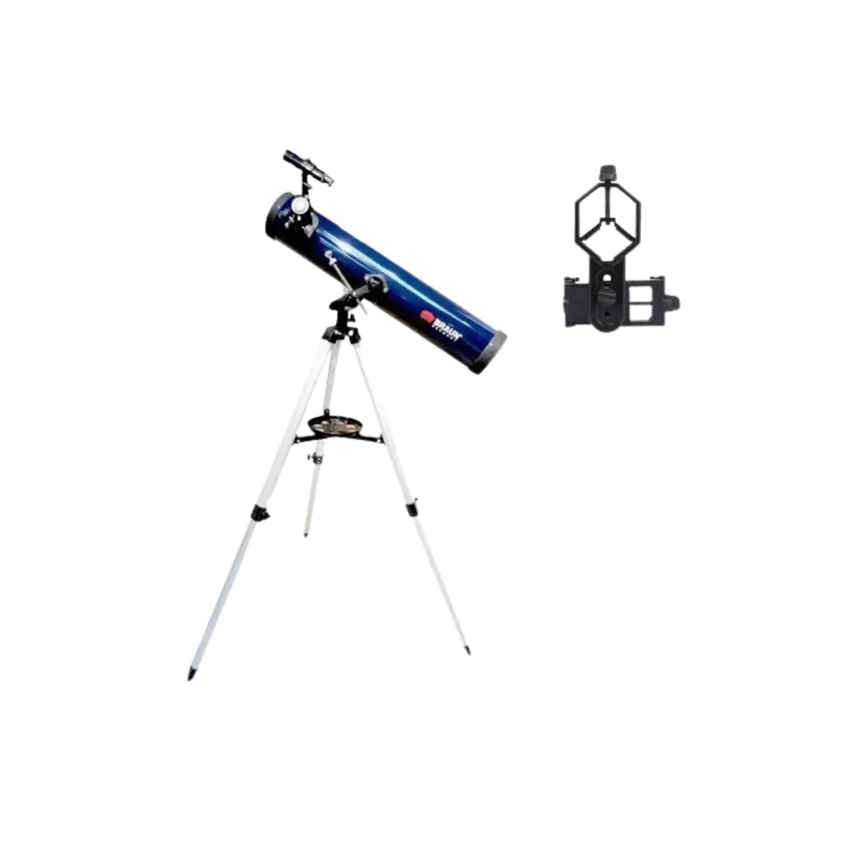 Telescopio Braun 776 AZTL Astronómico C/Adaptador Celular