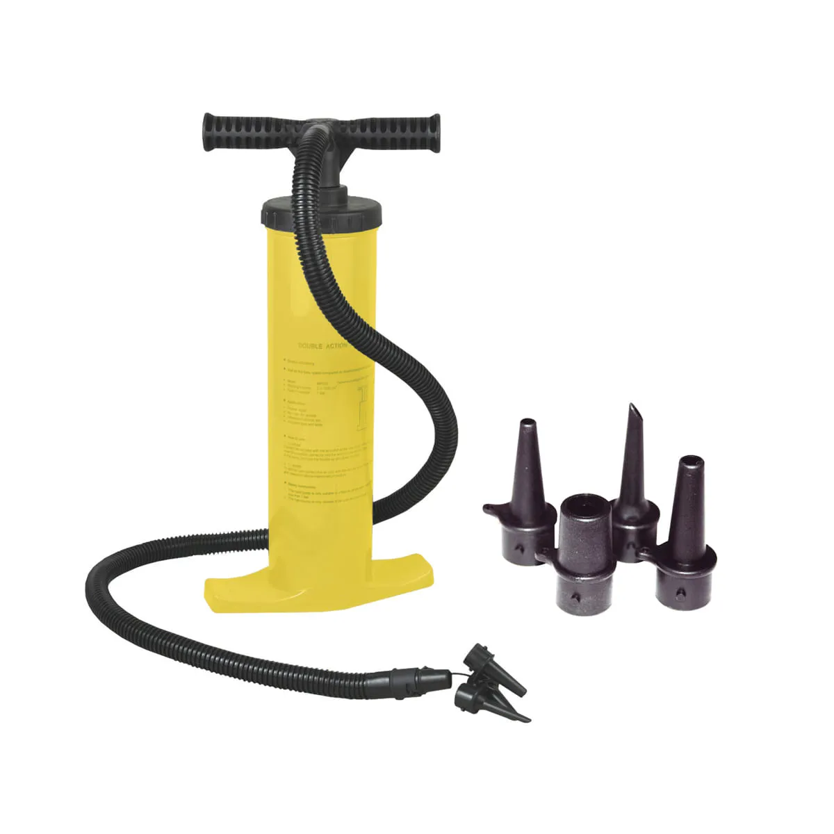 Inflador Broksol Doble Accion 1400cc Colchonetas 4 Picos