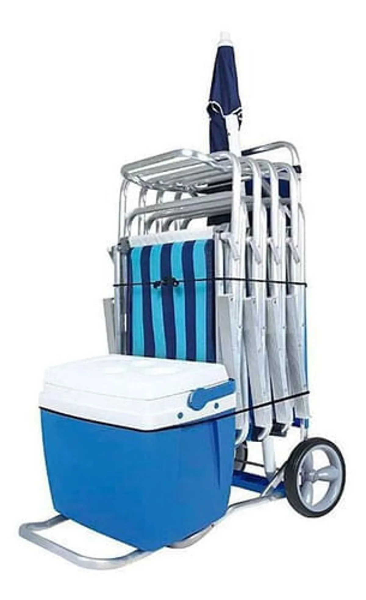 Carrito De Playa Mor 002499 Con Extensión Para Conservadora