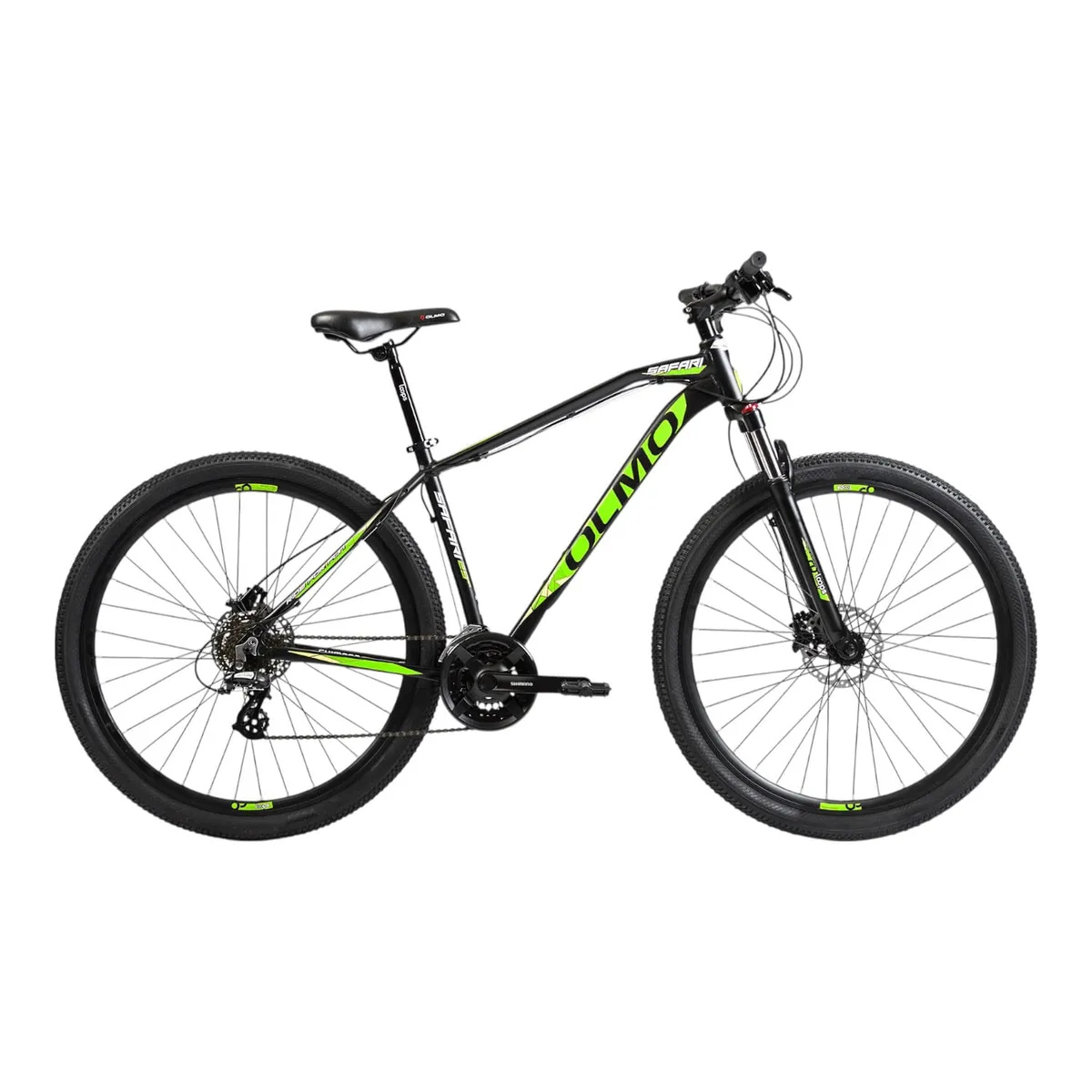 Bicicleta Disc. Hidr. Olmo SAFARI290T18NV T18 Negro/Verde