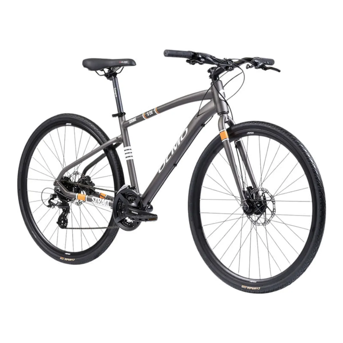Bicicleta Olmo Straat S20 Talle 17 Color Gris Naranja