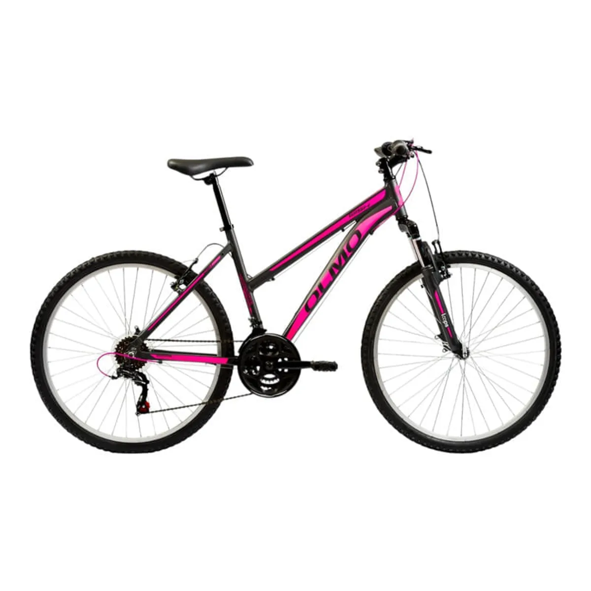 Bicicleta 21 Velocidades Olmo Wish 265 T18 R26 Negro Fucsia