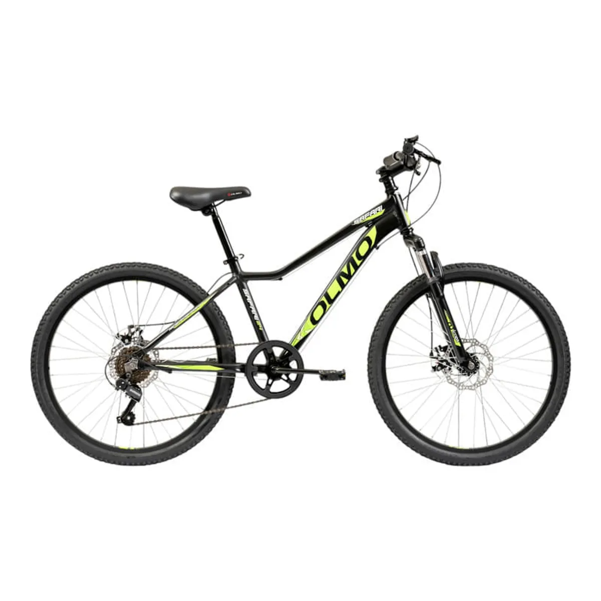 Bicicleta Safari 240 Disc Olmo SAFARI240NV14 Talle 14 Negro/Verde