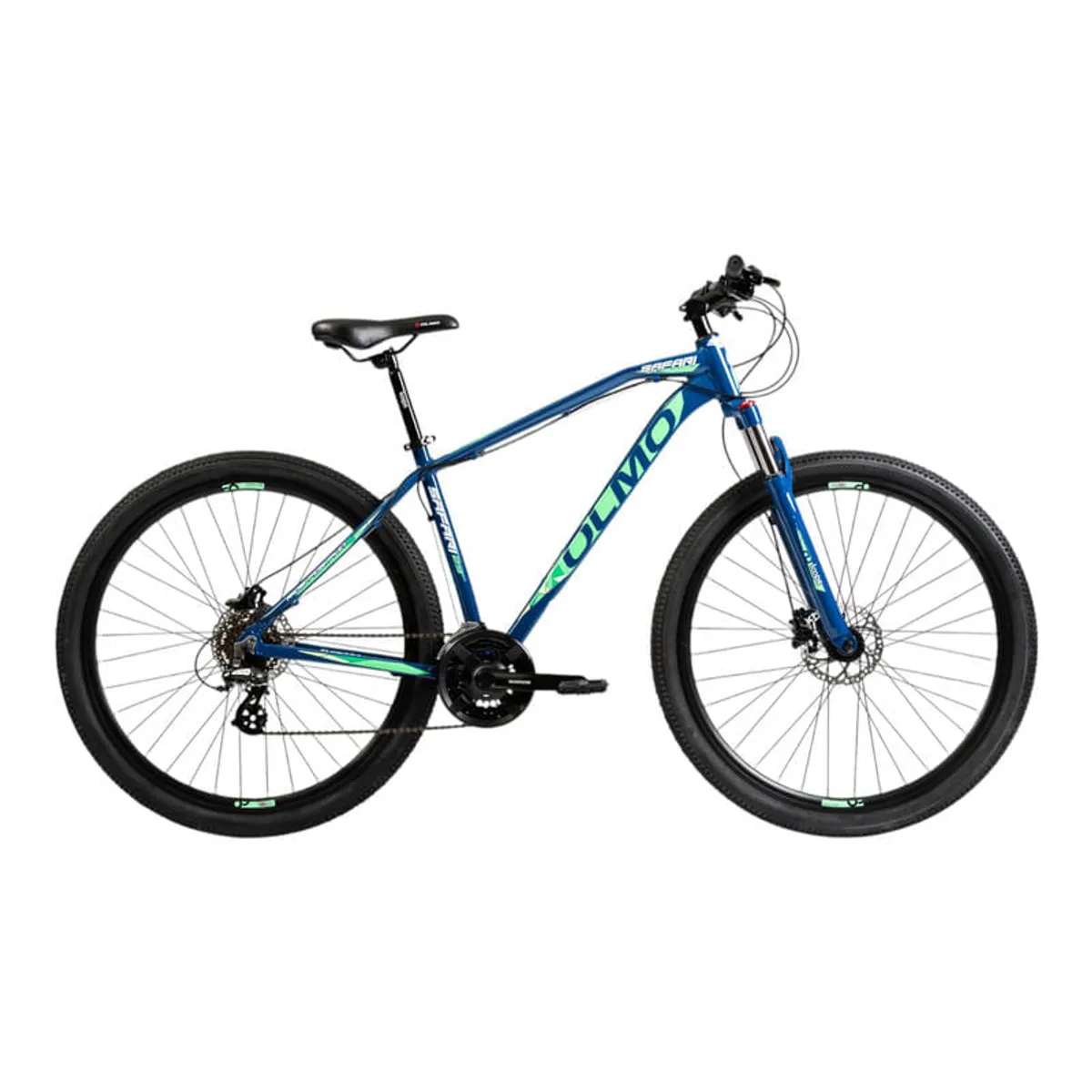 Bicicleta Safari 290 Disc Hidr Olmo SAFARI290AV18 Azul/Verde