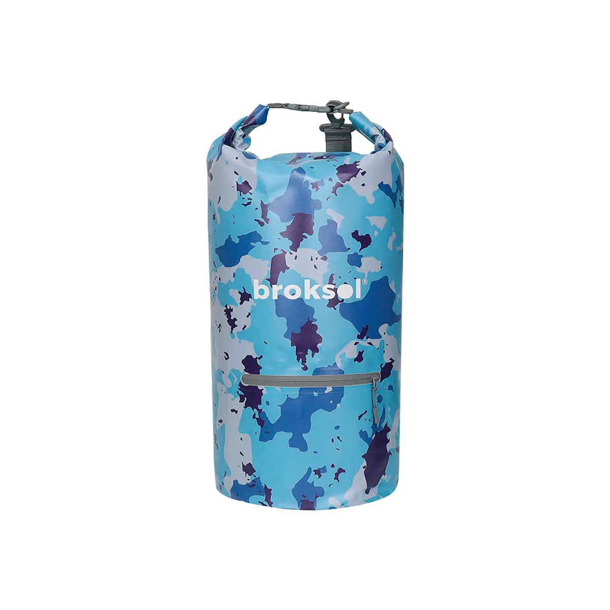 Bolso Estanco Broksol 30 Lts Pvc Camuflado Resistente Agua