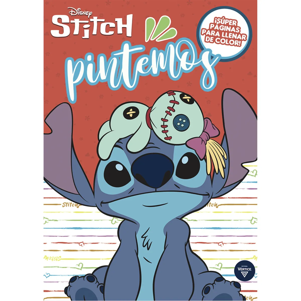 Libro Stitch-Pintemos