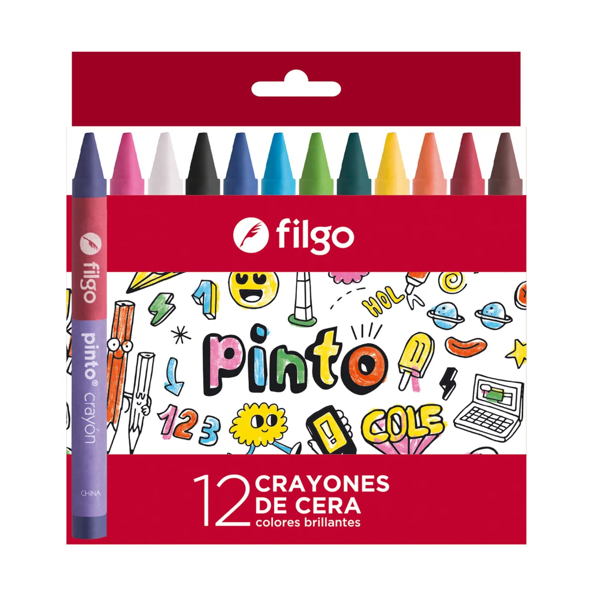 Crayones Filgo Pinto 12 u.