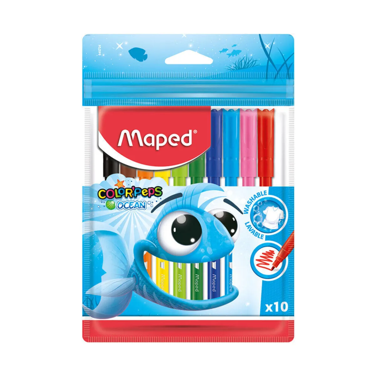 Marcadores Maped ocean 10 u.