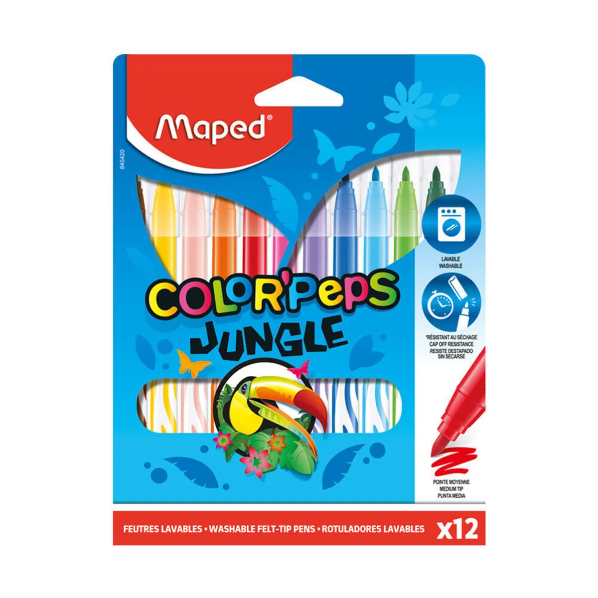 Marcadores Maped Color Peps 12 u.