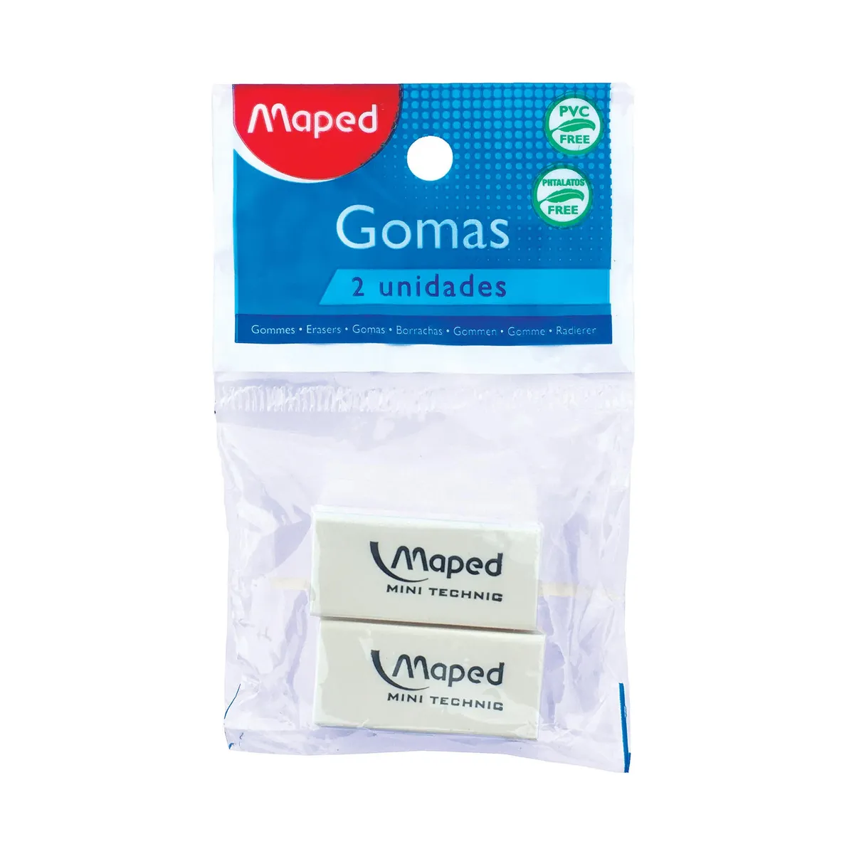 Goma de borrar Maped technic 300 2 u.