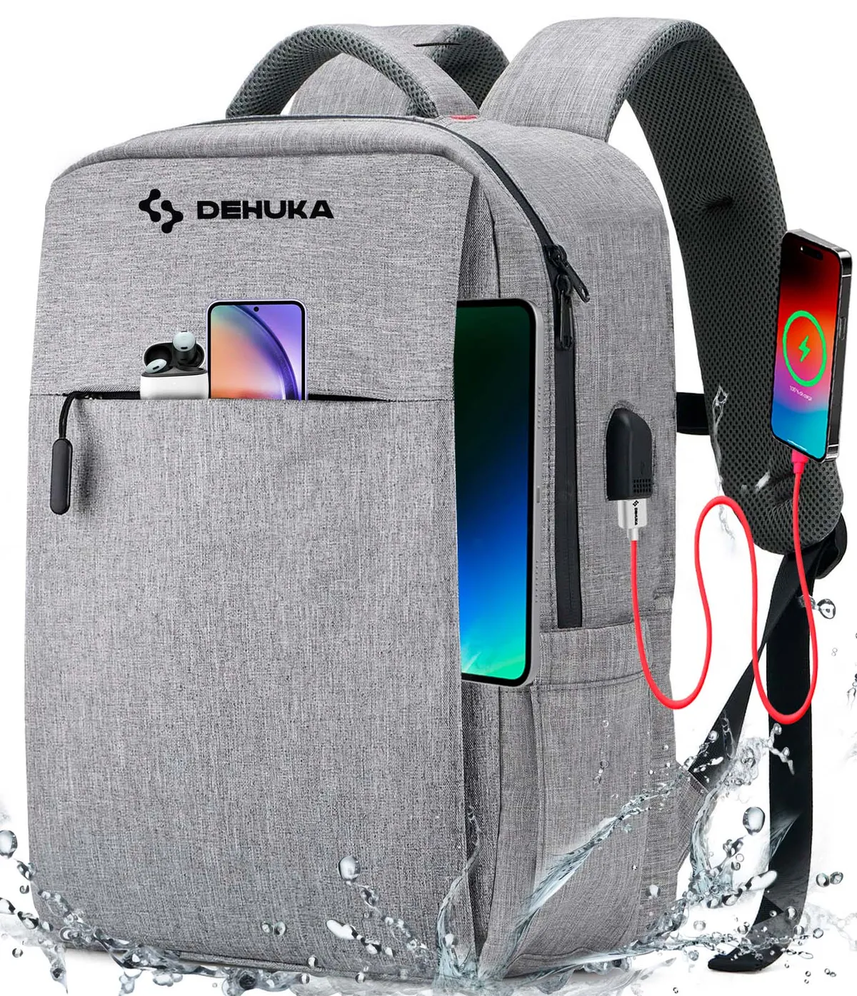 Mochila Hombre Mujer Escolar Universidad Tactica Deportiva Notebook Dehuka