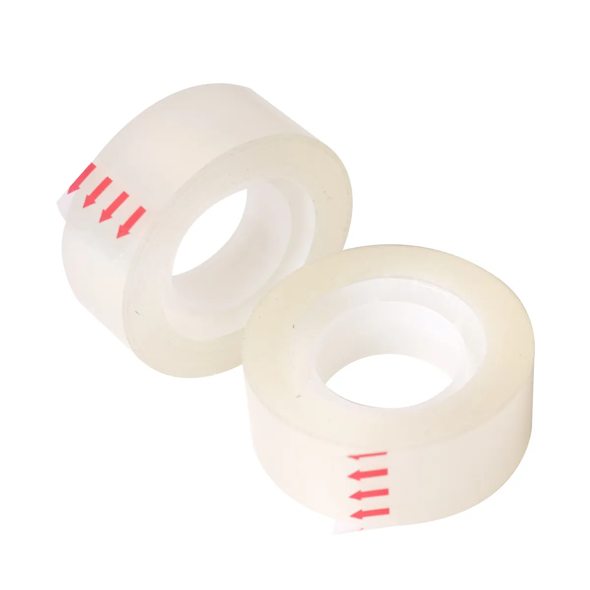 Cinta adhesiva Carrefour transparente 19 mm 25 mts x 2 uni