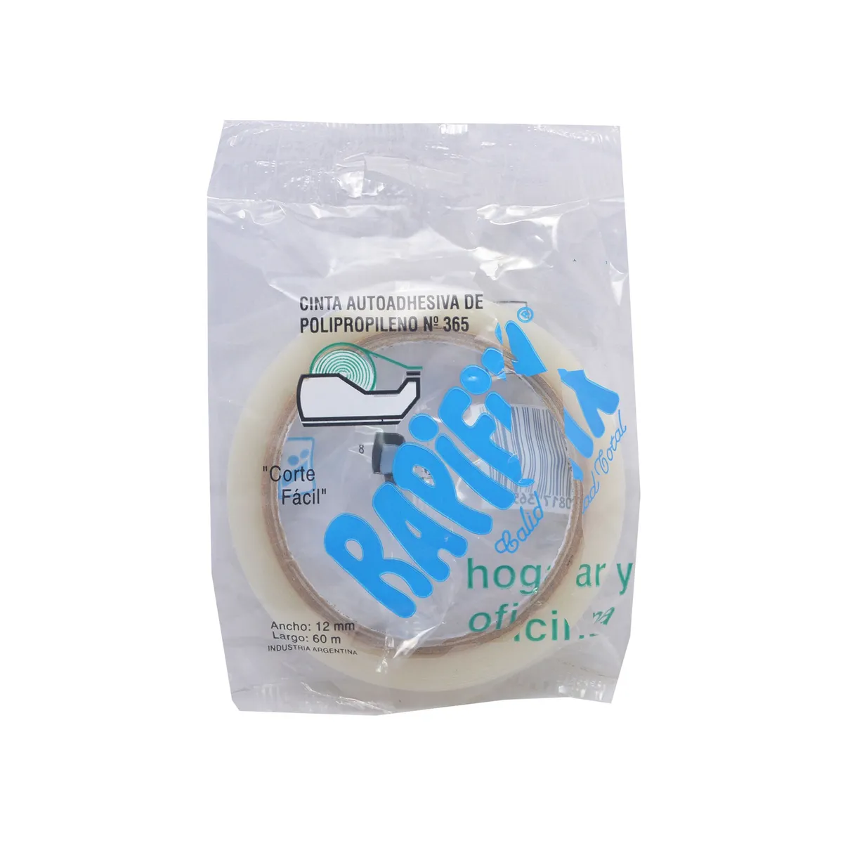 Cinta adhesiva Rapifix 12x60 mm. x 1 uni