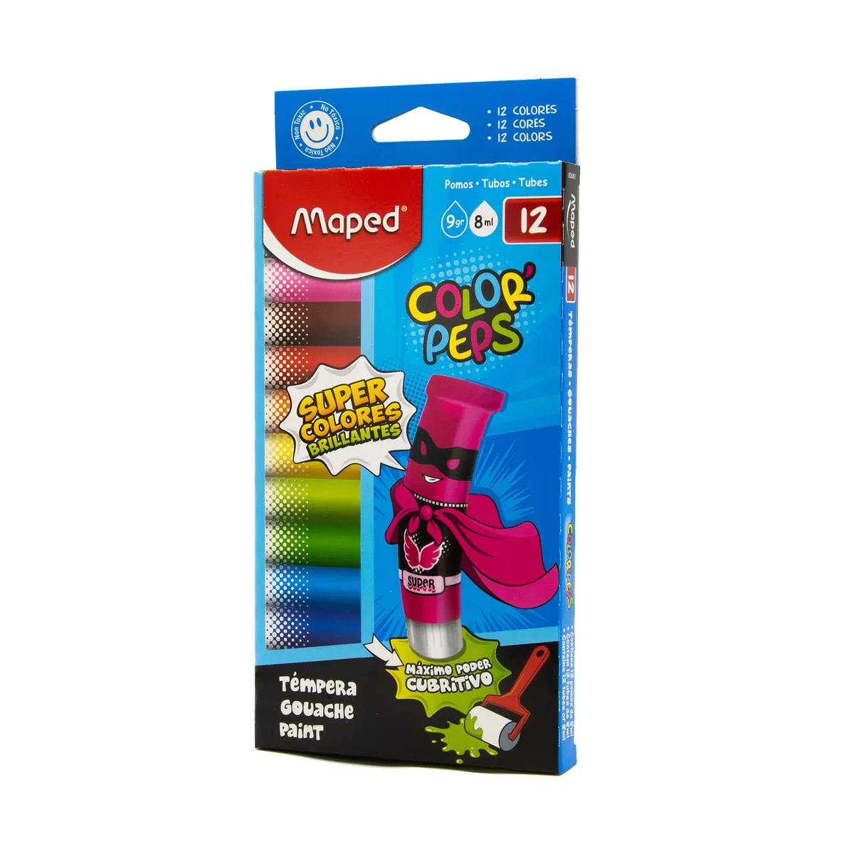 Tempera Maped Peps 12 u.