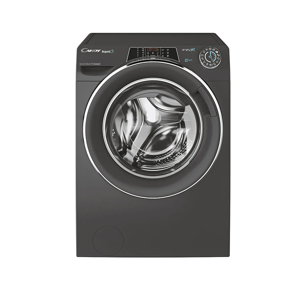 Lavarropas Candy carga frontal 10.5 inverter grafito ro151056dwhcr