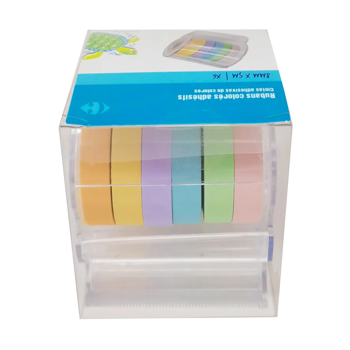 Cinta adhesiva Carrefour con dispenser x 6 uni