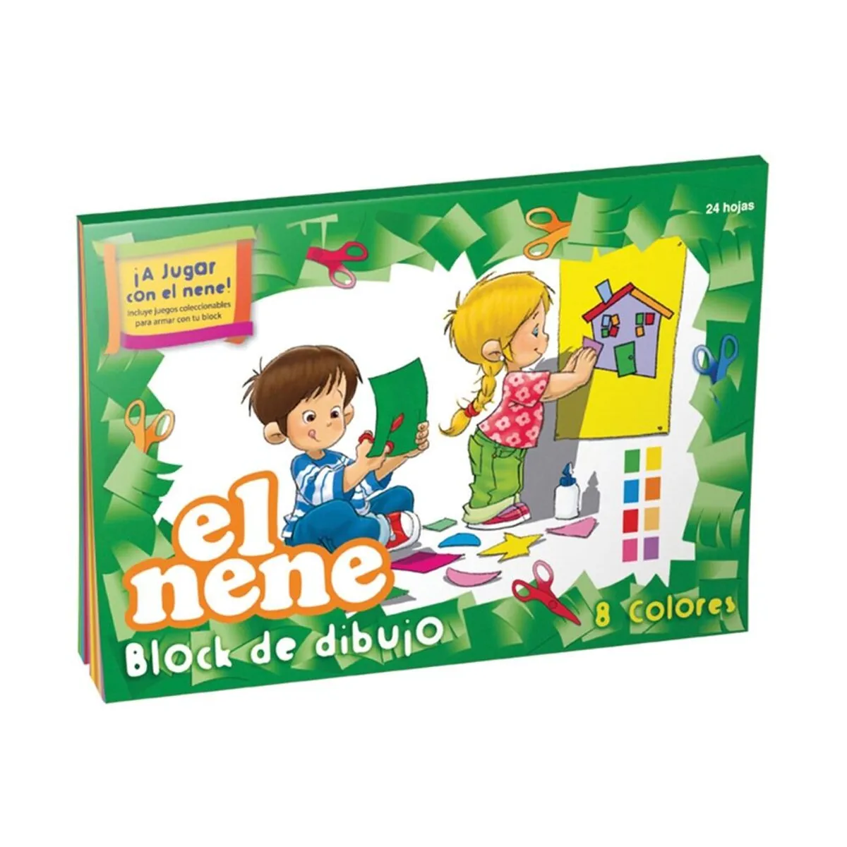 Block de dibujo n5 El Nene color 24 hojas