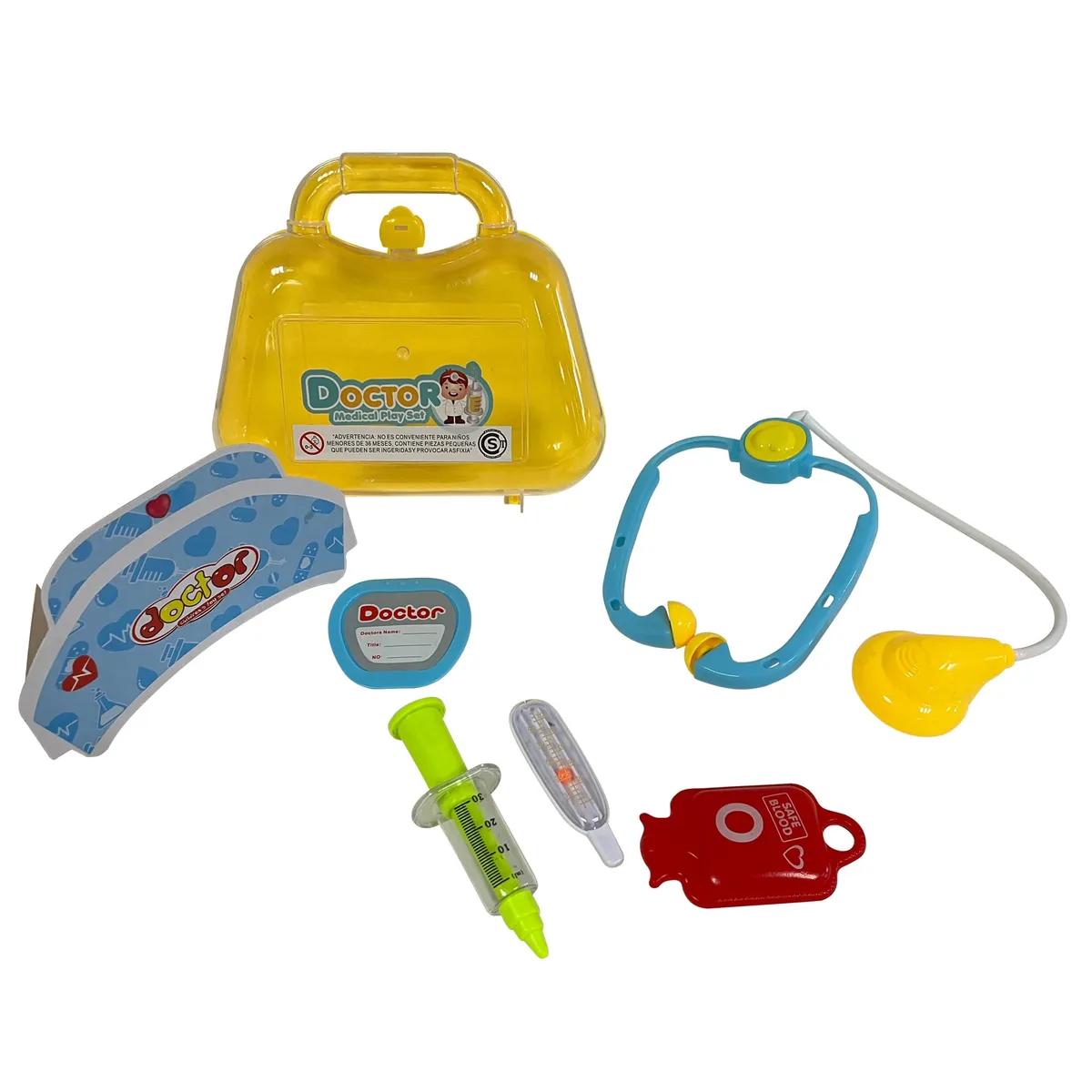 Set de valija de doctor de 6 piezas