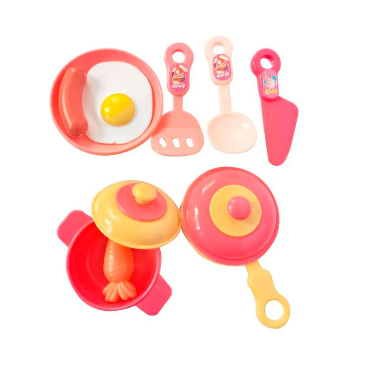 Juego set de comida de 10 piezas