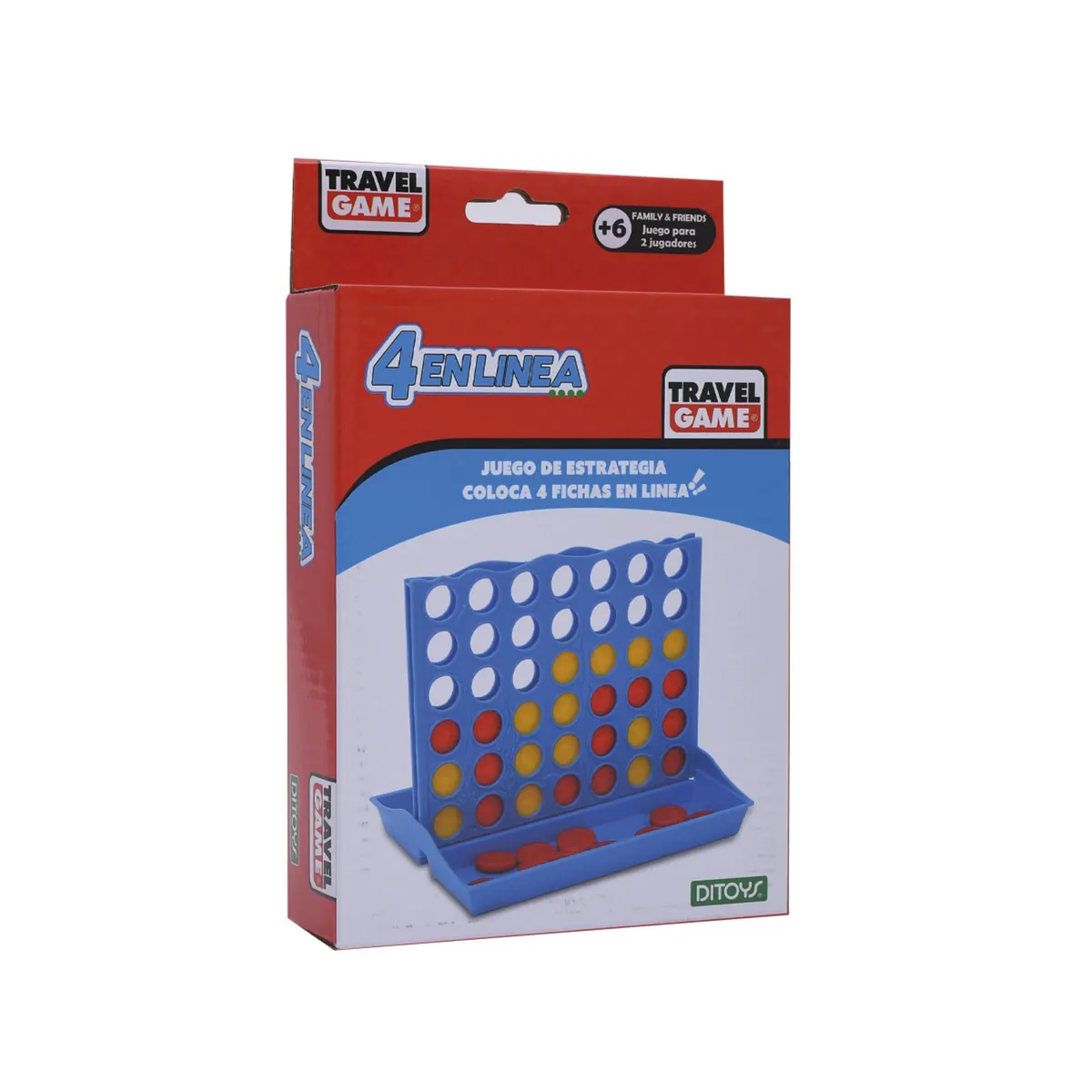 Juego Ditoys 4 en línea travel
