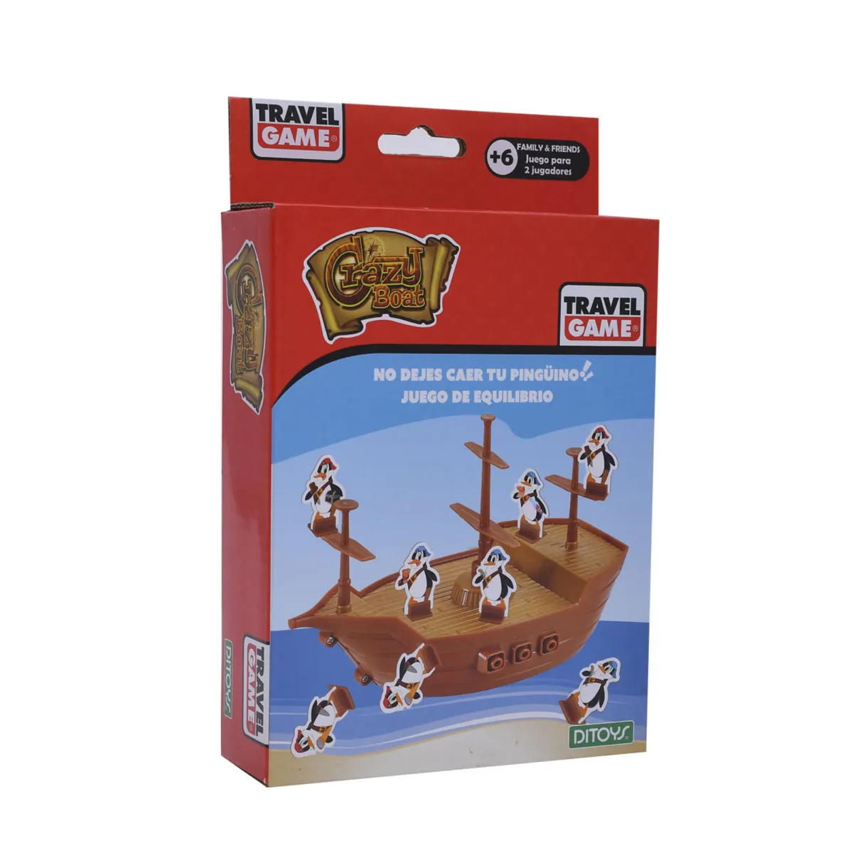 Juego Ditoys crazy boat travel