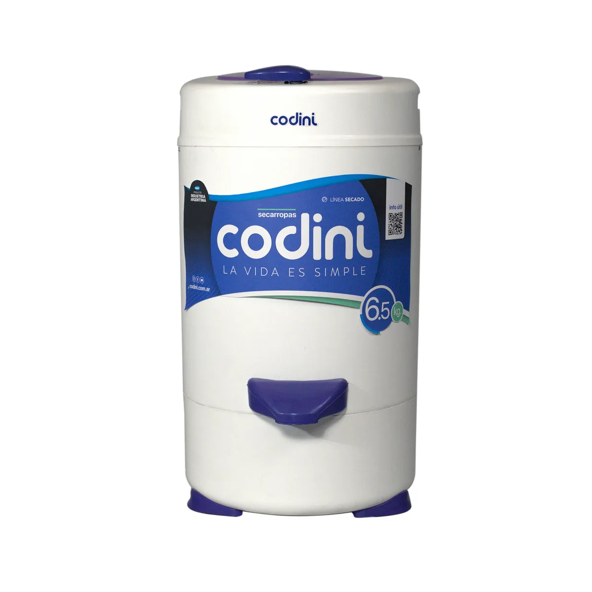 Secarropas cent Codini il65 6.5kg lila