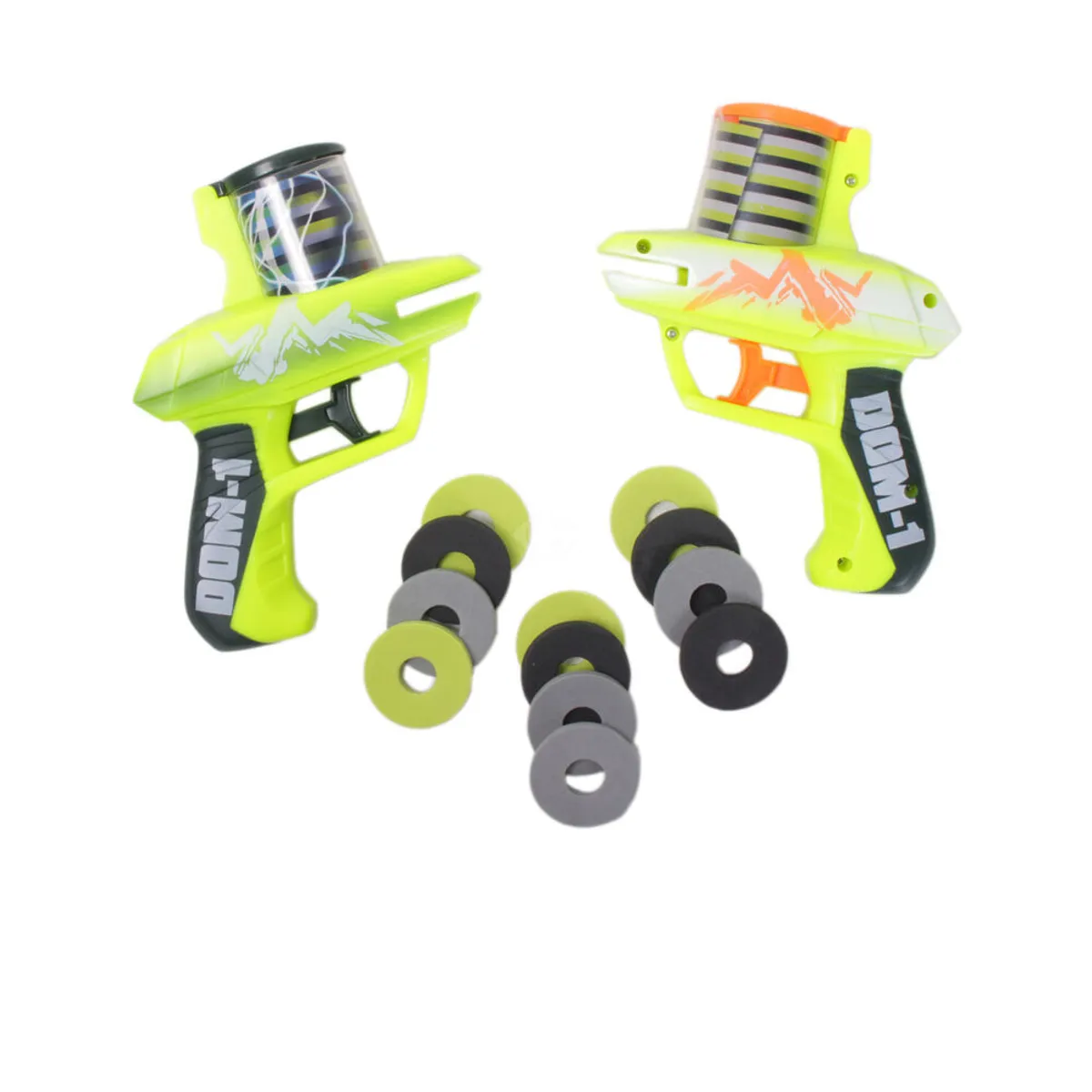 Set de 2 disparadores de discos duel zipshot