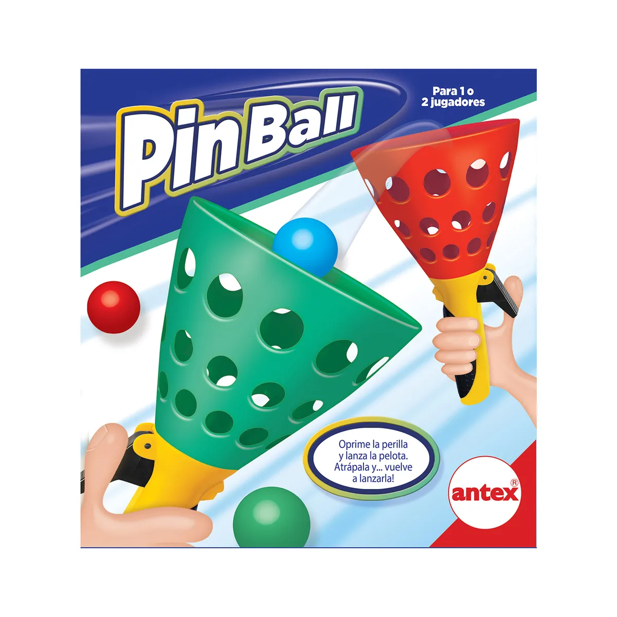Juego Pinball con 2 lanzadores y 3 pelotas
