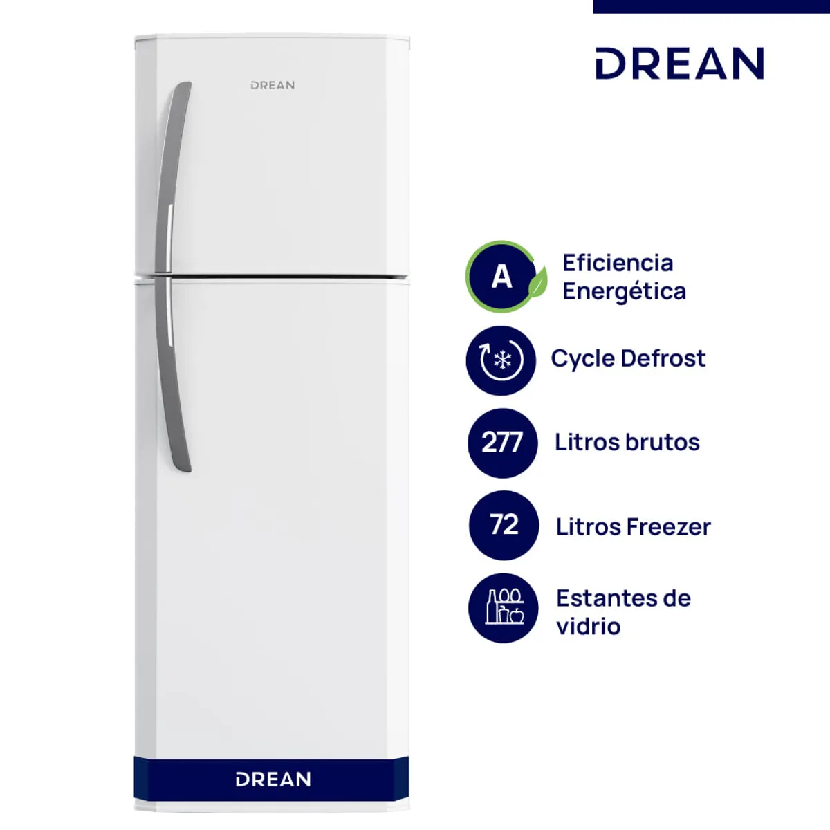 Heladera Drean bca 264l hdr280f00b
