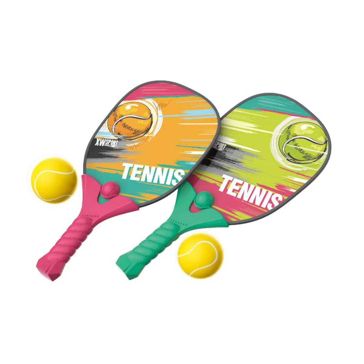 Set de paletas x2 juego aire libre